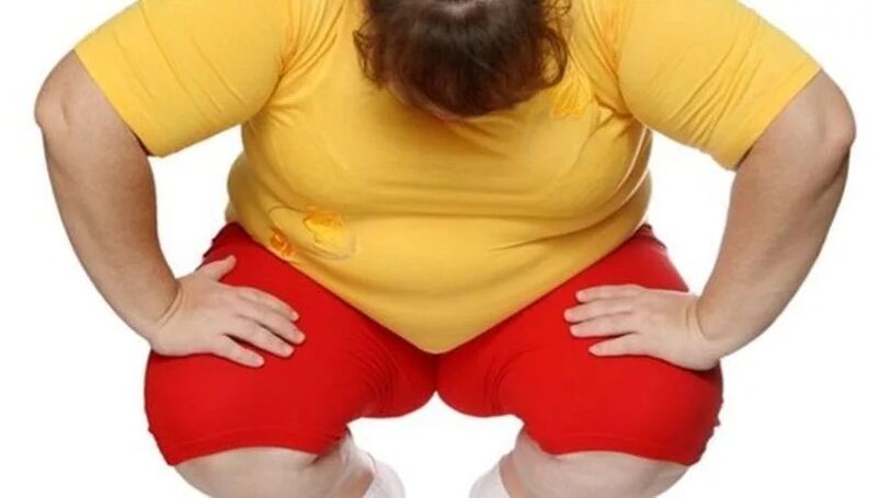 Weight with arthrosis