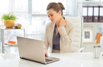 Symptoms of cervical spine osteochondrosis