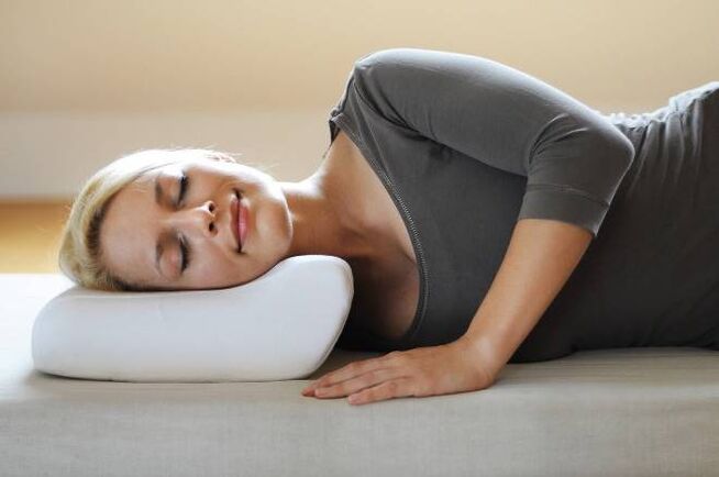 Sleep in the orthopedic pillow as a prevention of cervical osteochondrosis