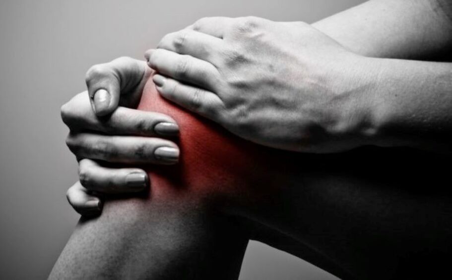 Osteoarthritis usually affects the knee joints